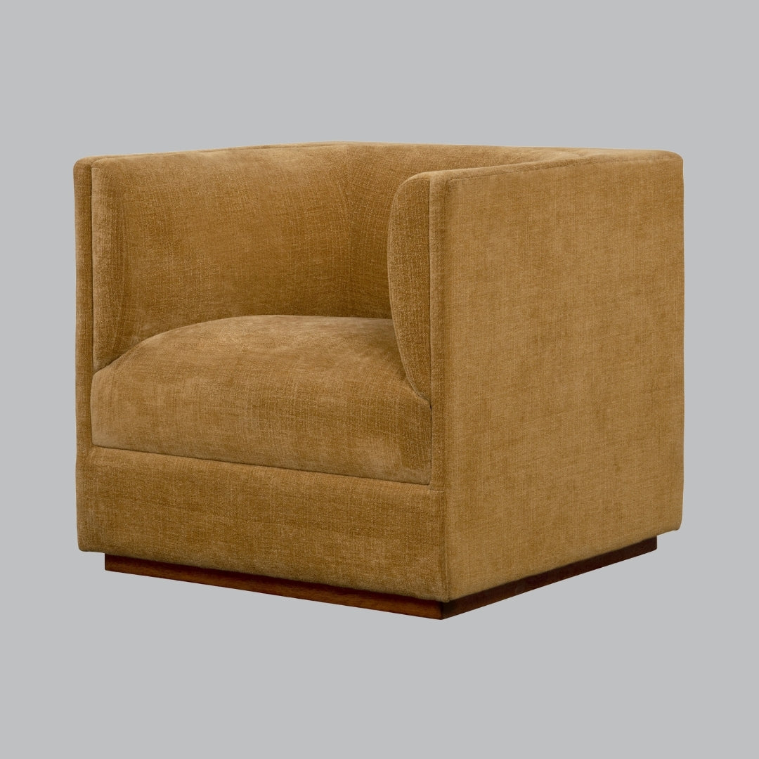 Altair Chenille Straw Chair