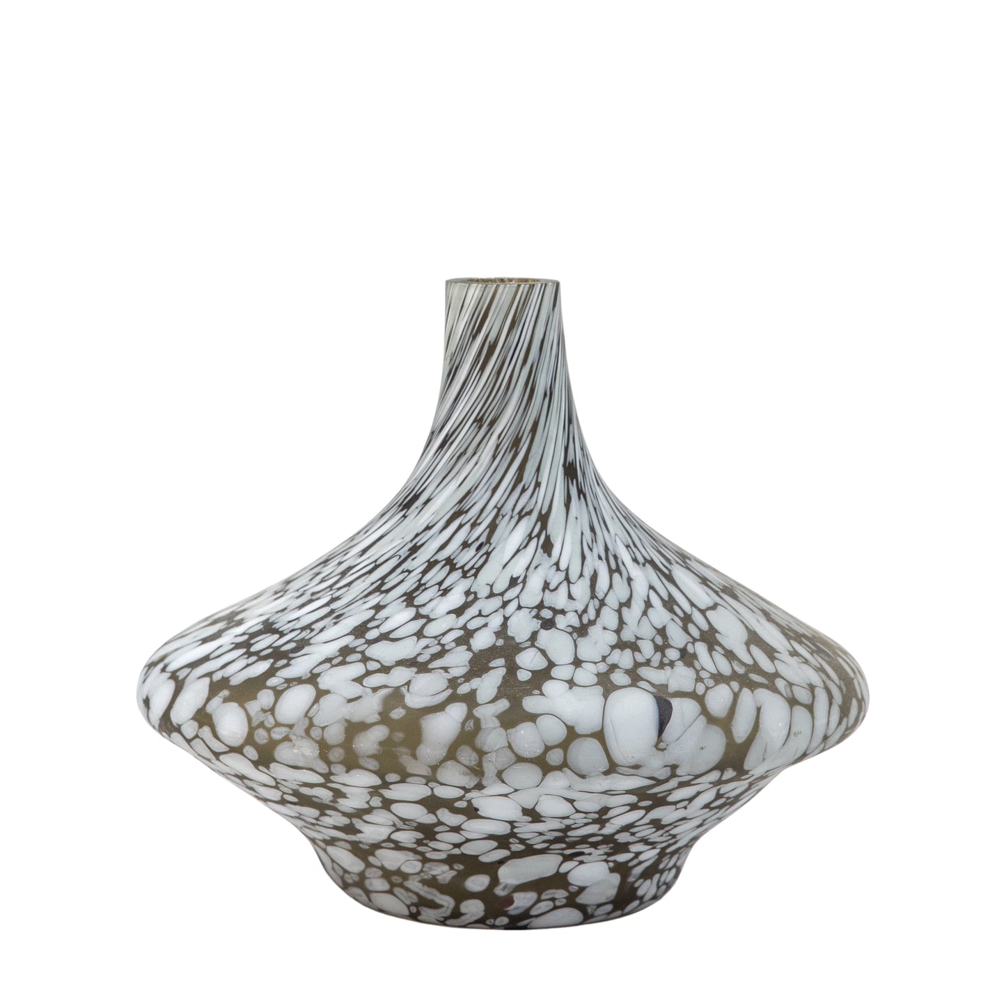 Aditya Vase Mottled Brown