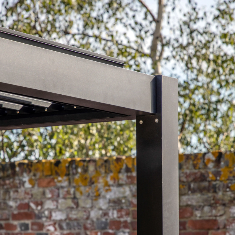 Messina Pergola Black