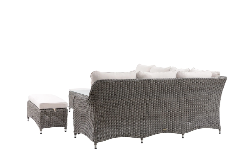 Ascot Corner Dining Set With Rising Table