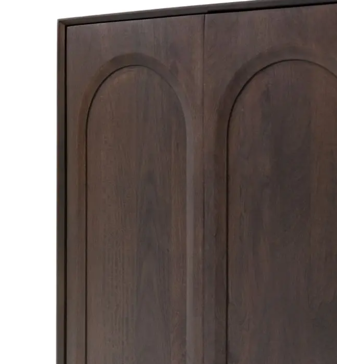 Arc 2 Door Cupboard – Walnut Mango Wood