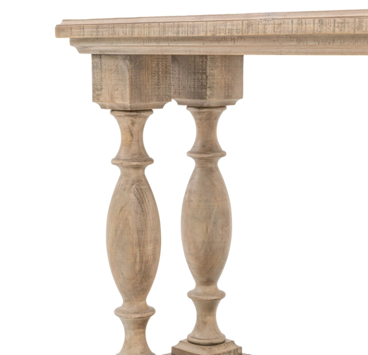 Vancouver Console Table – Natural Pine Rustic Luxury Design