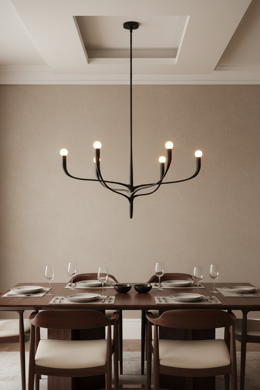 Labra Chandelier (Aged Iron)