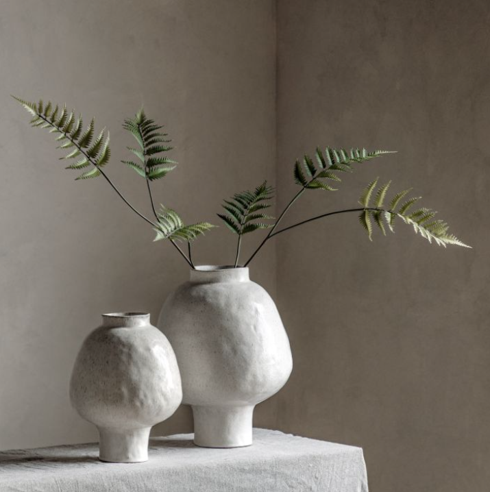 Palawan Vase Large – Sculptural Stoneware Decorative Vase