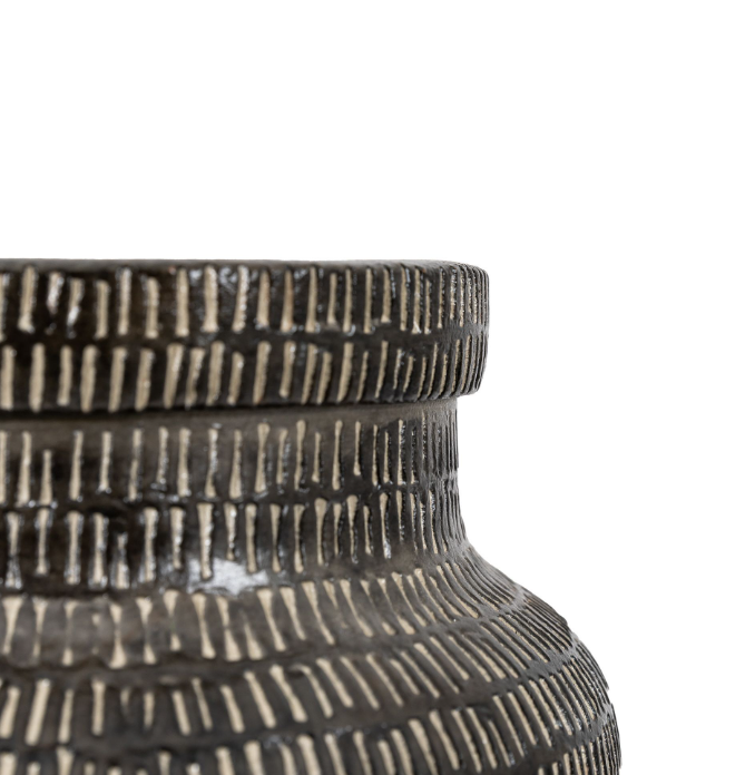 Sgraffito Vase – Wide