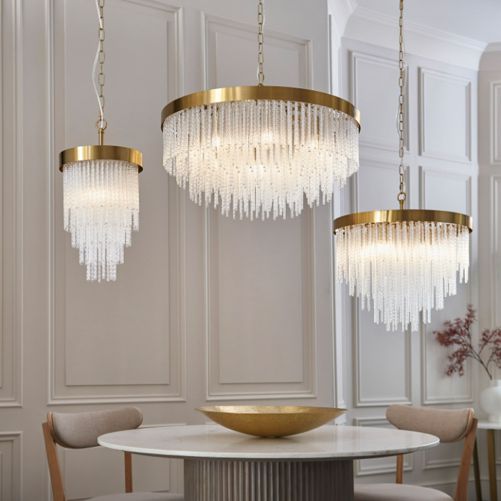 Anistoria Pendant Light – Aged Brass