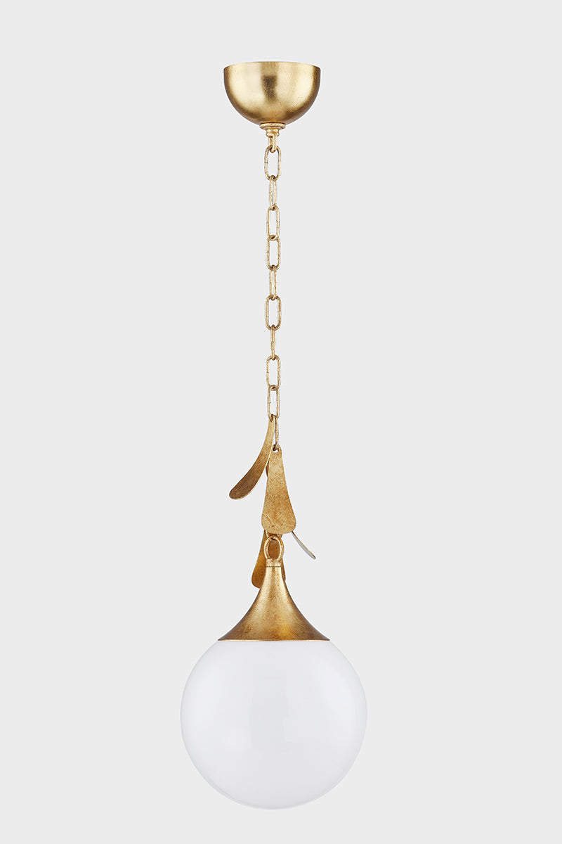 victoria pendant light, vintage gold pendant, white glass pendant, home ec design, modern classic lighting, bellurie lighting