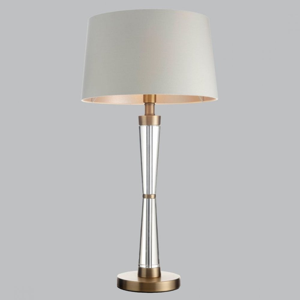 Hale Antique Brass Finish Table Lamp
