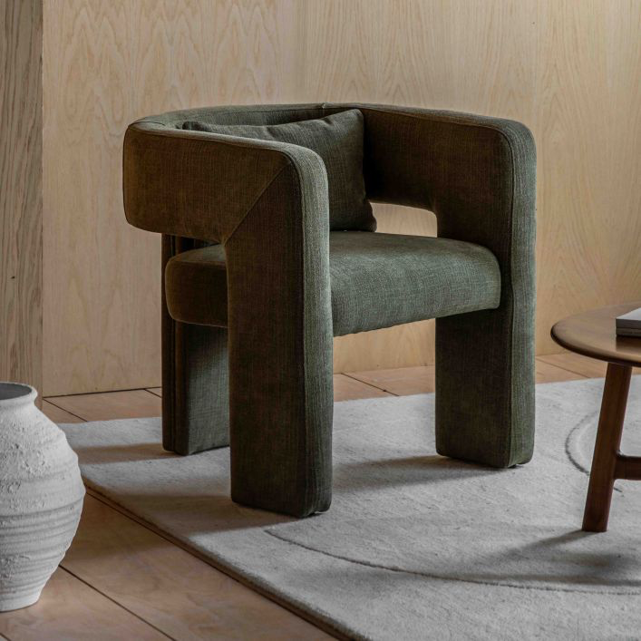 Arezzo Armchair Green