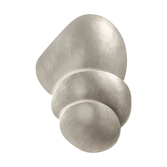 Akemi Wall Light – Warm Silver Leaf