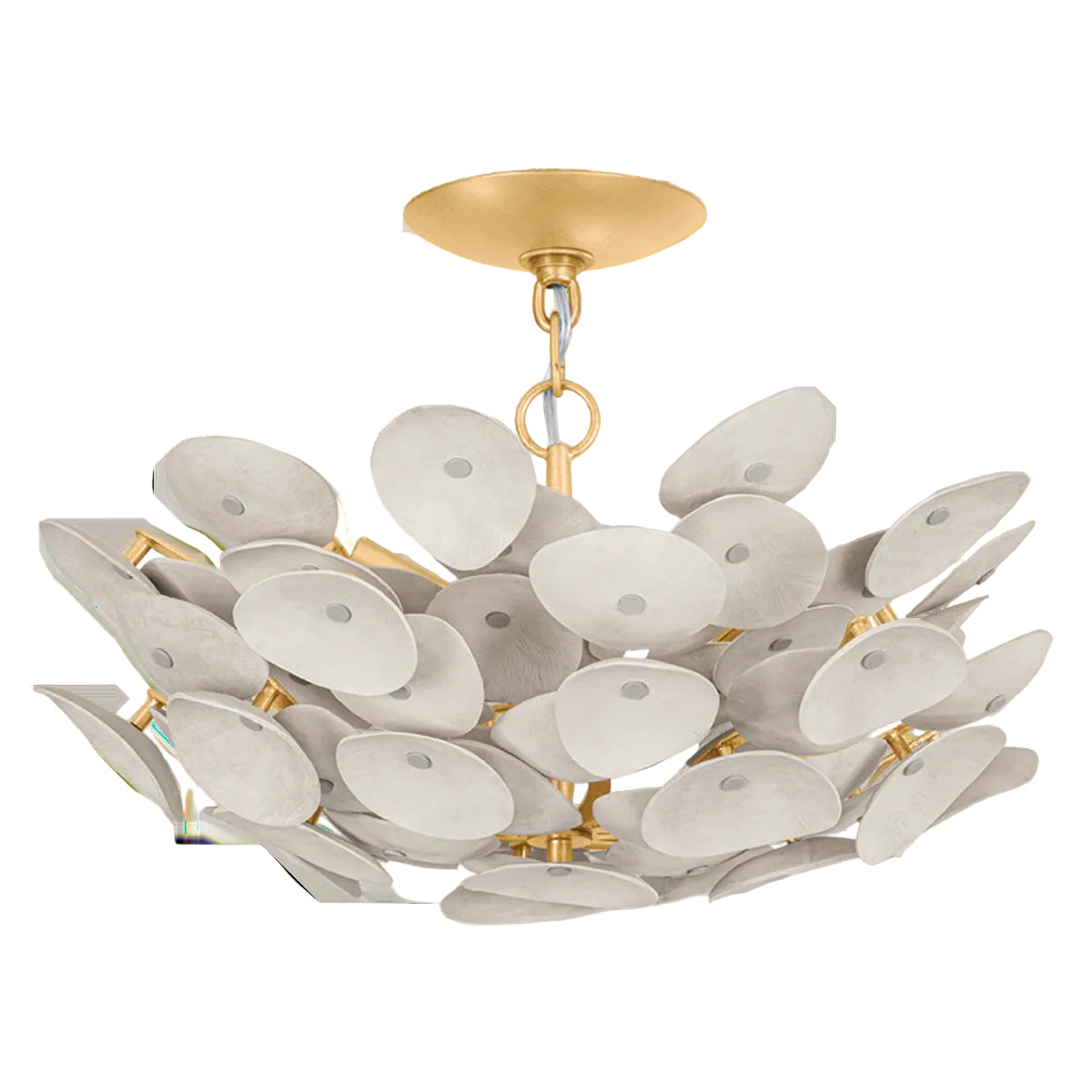 Aimi Pendant Light – Vintage Gold Leaf