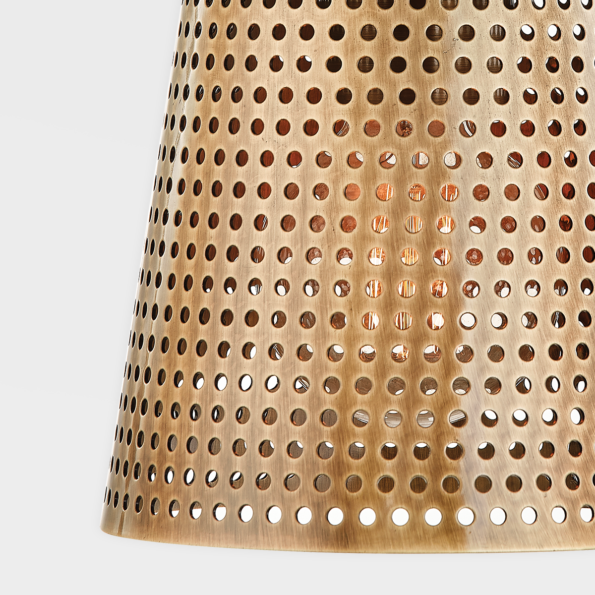 Nile Wall Light – Patina Brass with Natural Rattan Detailing