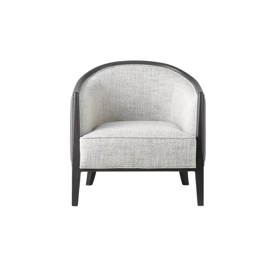 Capitano Armchair Leather and Fabric