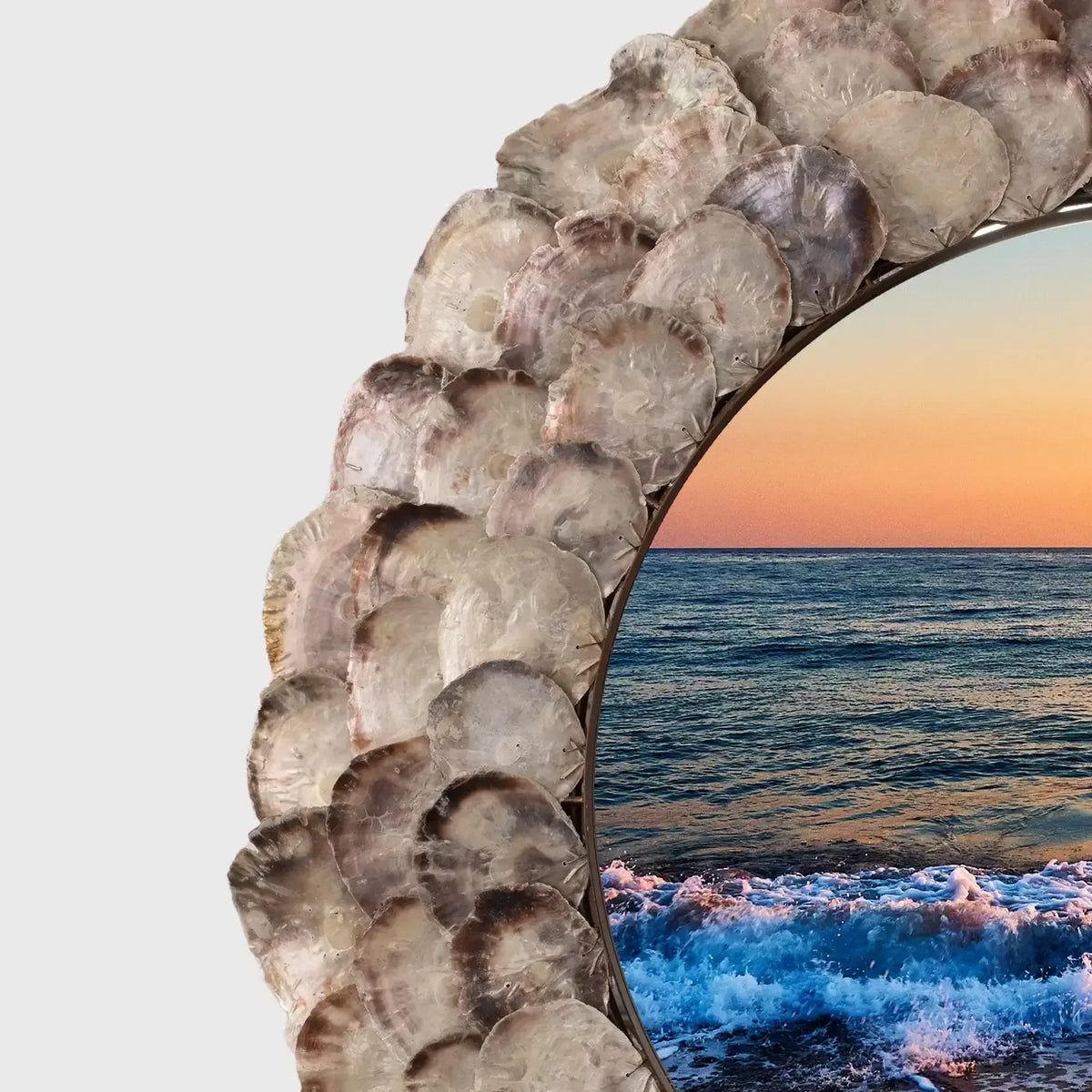 Capiz Shell Mirror 130cm