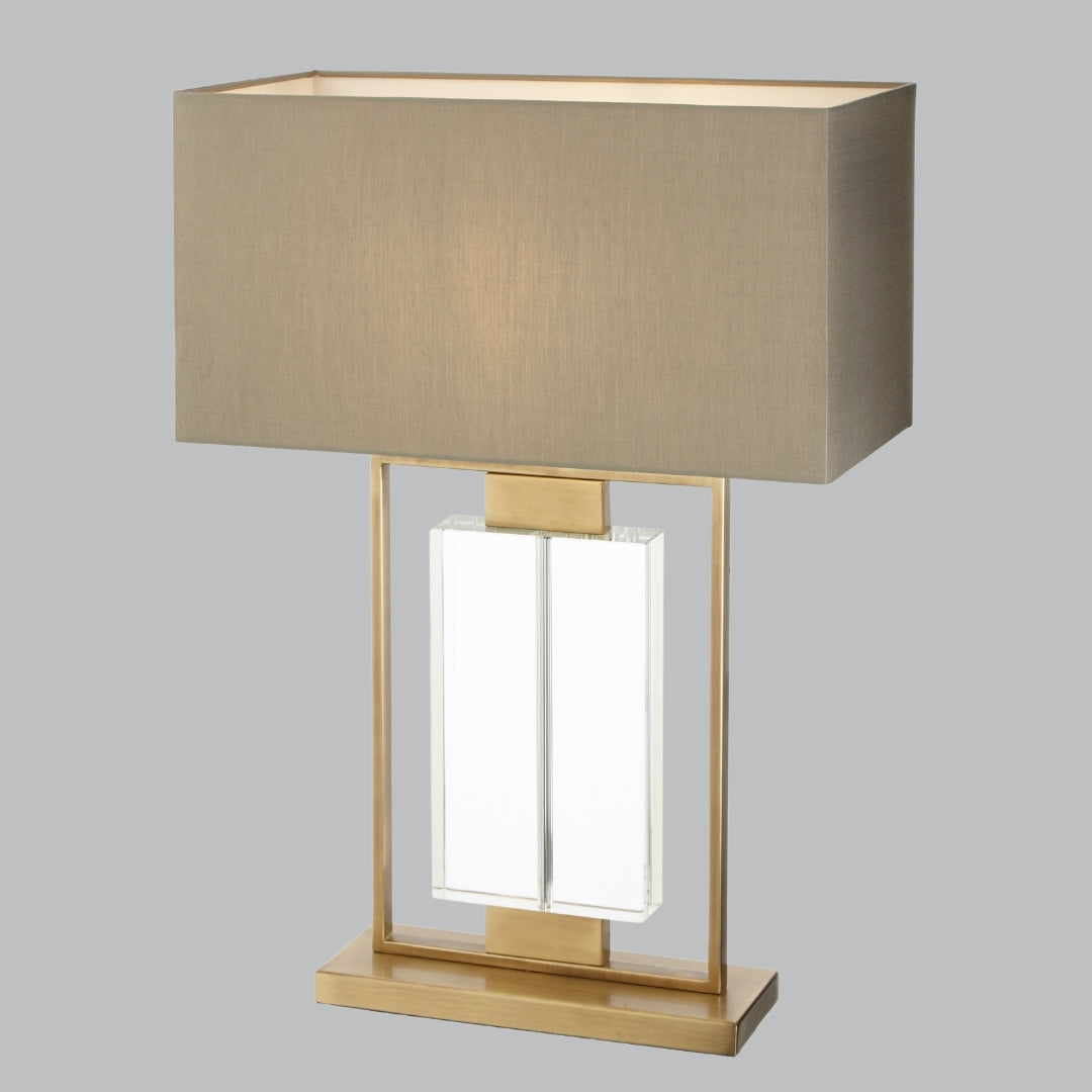Cedar Table Lamp