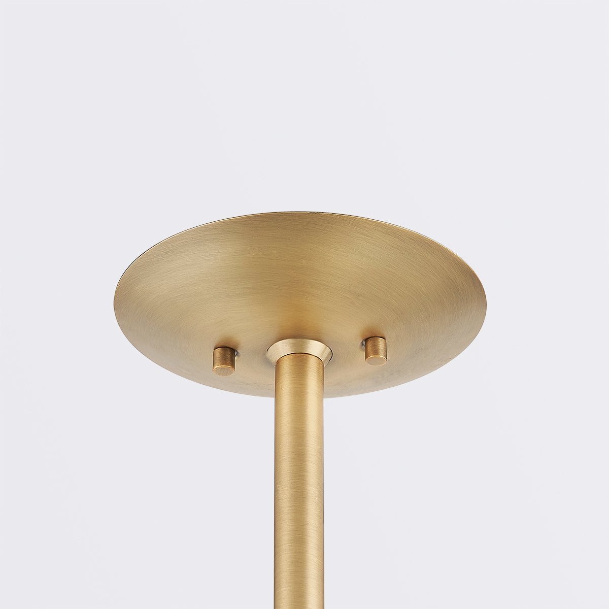 Dion Pendant Light – Patina Brass / Soft Sand