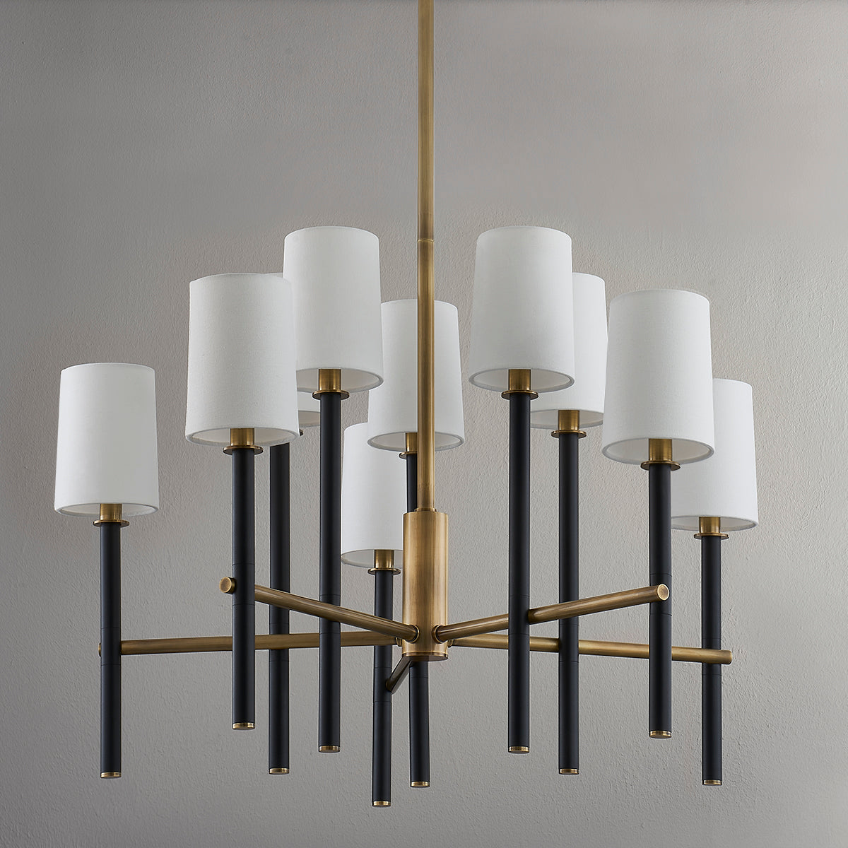 Belvedere Chandelier – Patina Brass