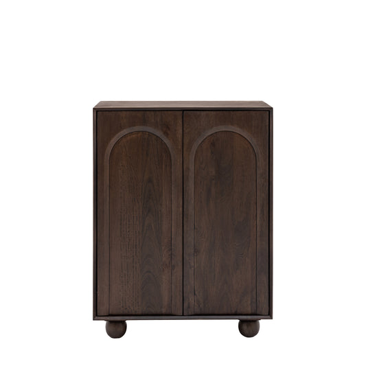 Arc 2 Door Cupboard – Walnut Mango Wood