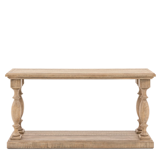 Vancouver Console Table – Natural Pine Rustic Luxury Design