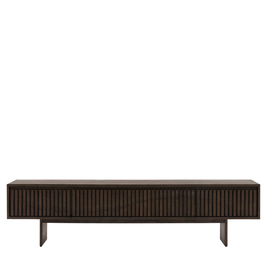 Onda Media Unit – Walnut Finish