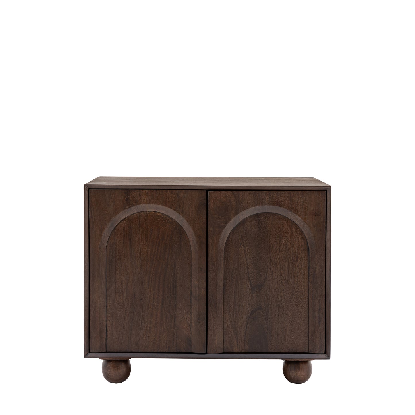 Arc Sideboard – Retro-Inspired Mango Wood Design