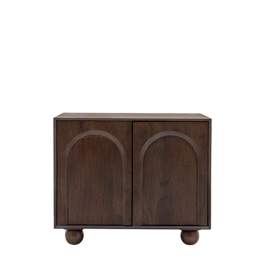 Arc Sideboard – Retro-Inspired Mango Wood Design
