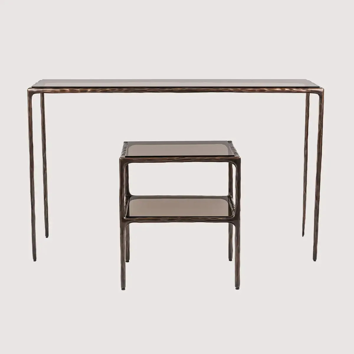 Forged Console Bronze Dorato