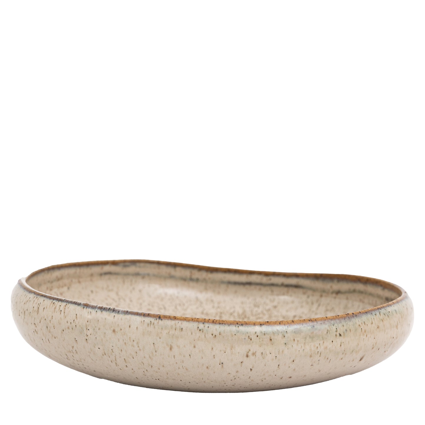 Speckle Glaze Pasta Bowl – Oatmeal (Pack of 4)