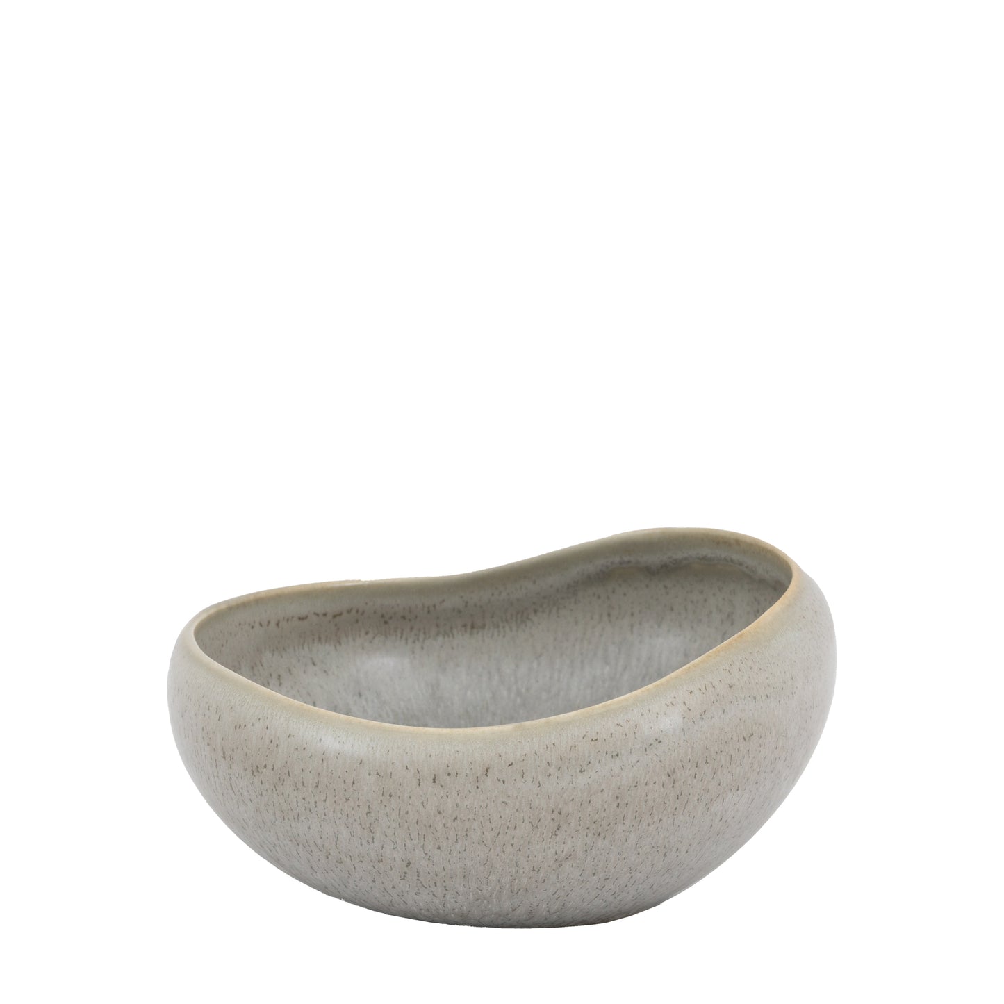 Pebble Glaze Bowl – Dove Grey (Pack of 4)