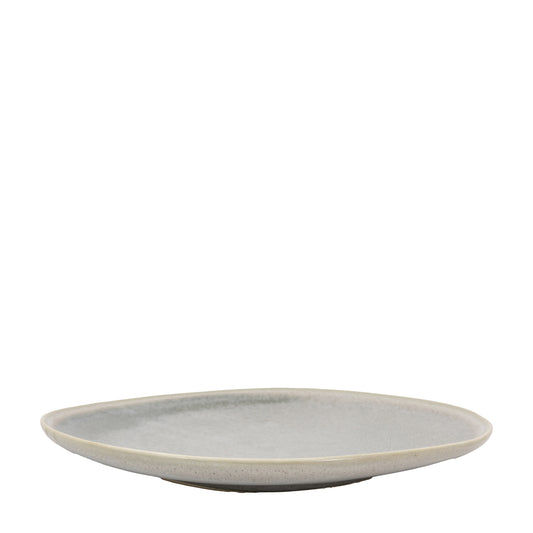 Pebble Glaze Dinner Plate – Dove Grey (Pack of 4)