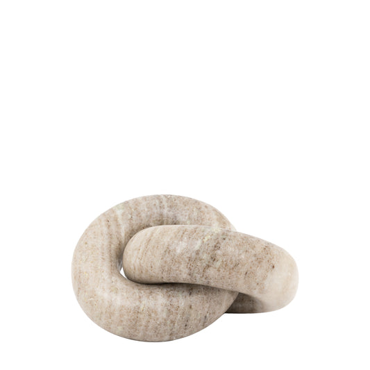 Avila Link Marble Circle – Sandstone