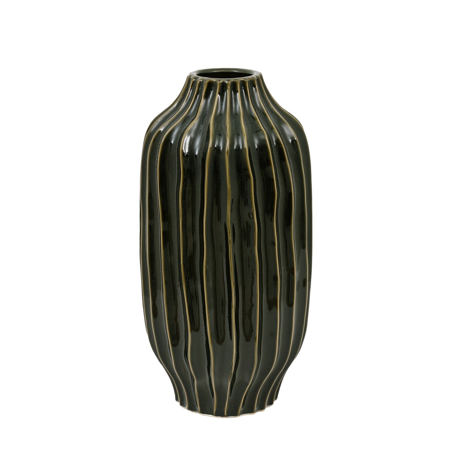 Organic Ribbed Vase – Large