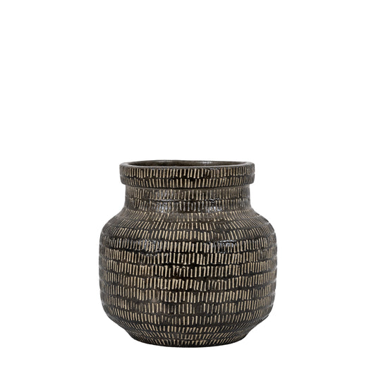 Sgraffito Vase – Wide