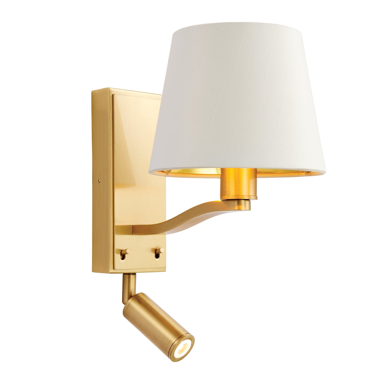 Harvey Wall Light – Brushed Gold (Large)