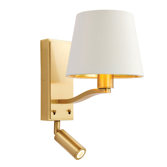 Harvey Wall Light – Brushed Gold (Large)