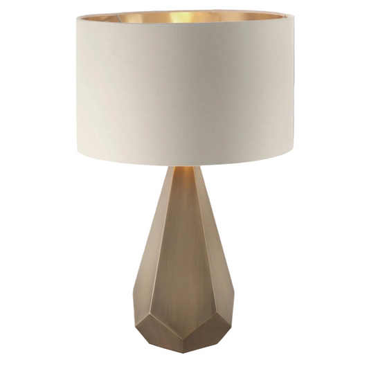 Lance Antique Brass Table Lamp
