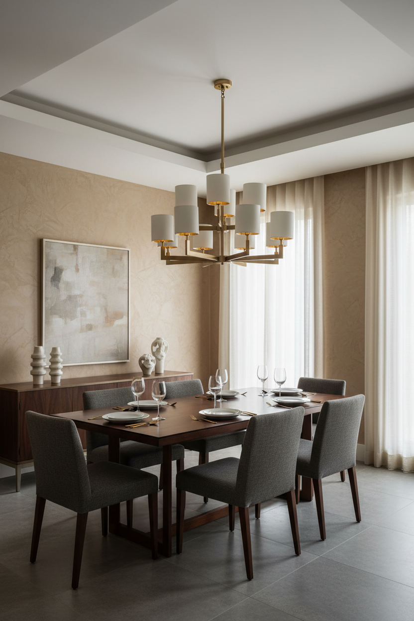 Nico 12 Arm Antique Brass Finish Chandelier