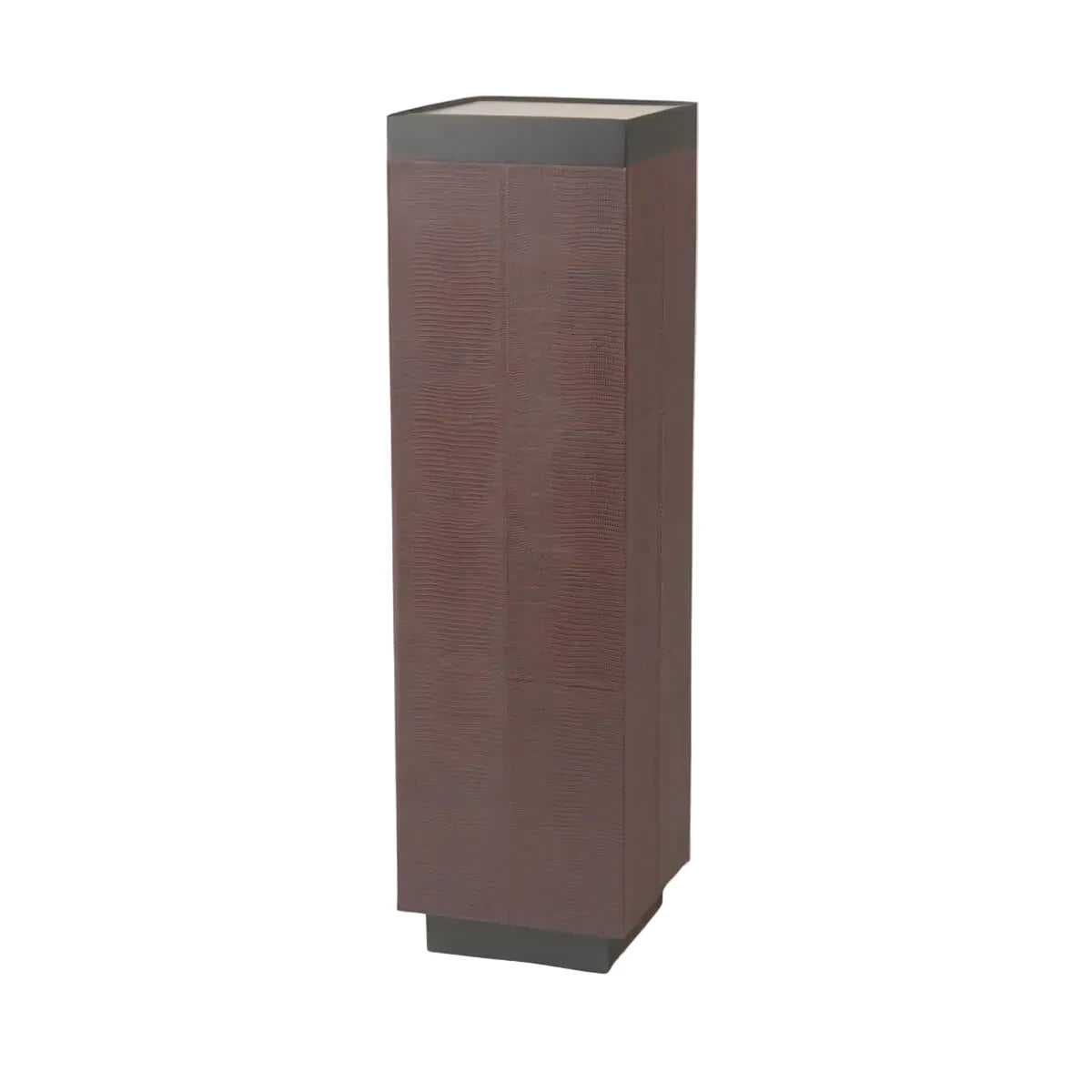 Paragon Pedestal Burgundy Leather