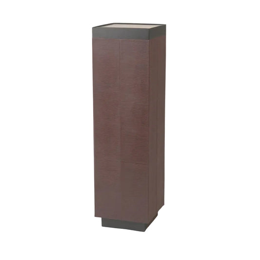 Paragon Pedestal Burgundy Leather