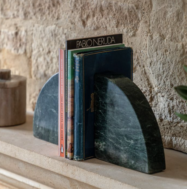 Tamera Marble Bookend Set of 2