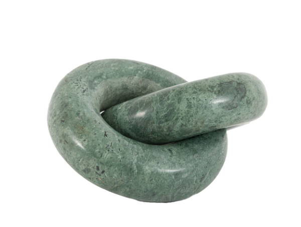Avila Link Marble Circle – Green
