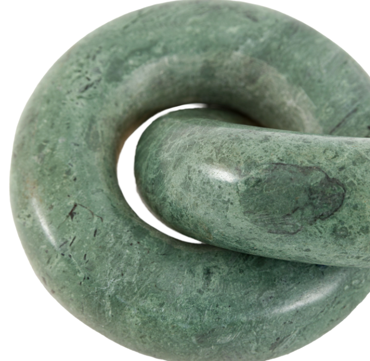 Avila Link Marble Circle – Green