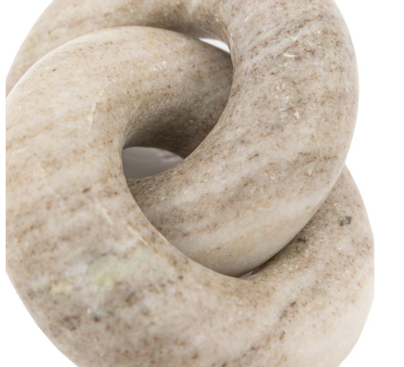 Avila Link Marble Circle – Sandstone