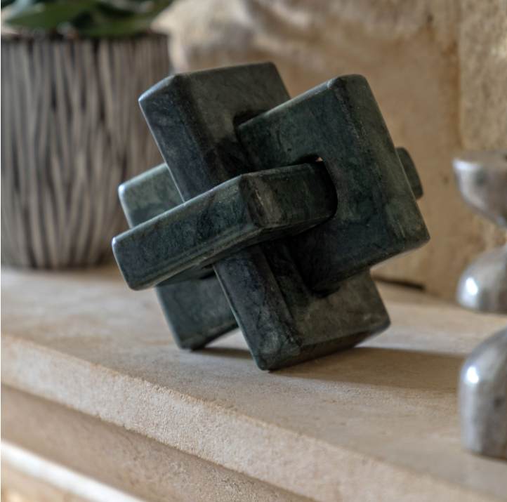 Amadora Link Marble Square – Green