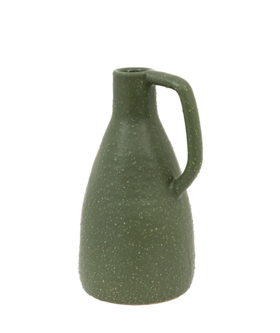 Ojal Ceramic Vase – Large Olive