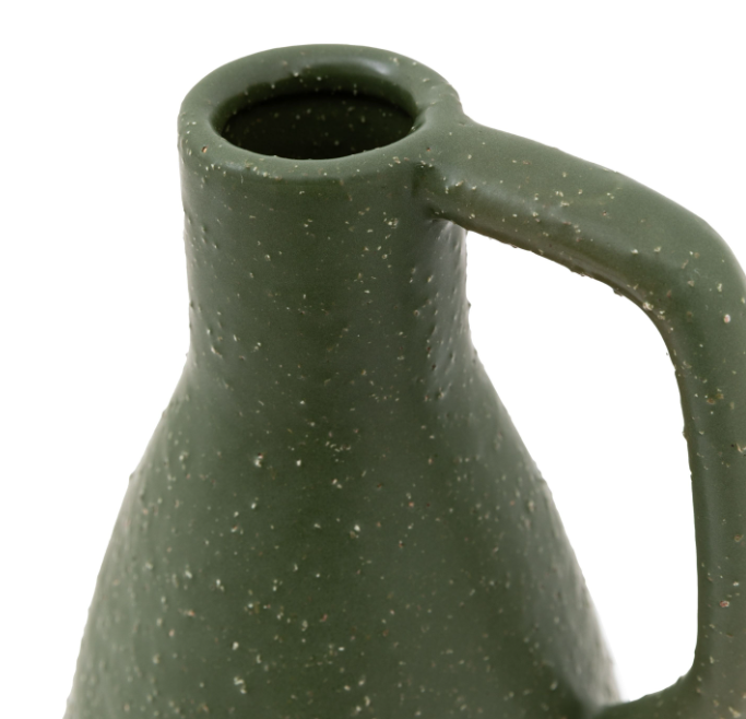Ojal Ceramic Vase – Large Olive