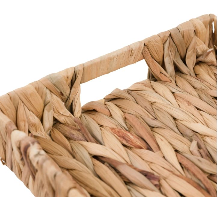 Alma Woven Rectangle Trays – Natural (Set of 2)