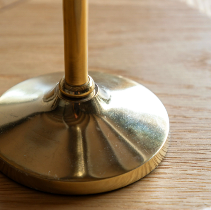 Bow Dinner Candle Holder – Gold