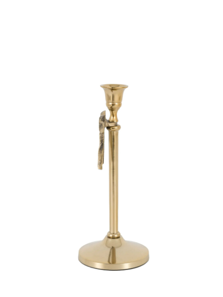 Bow Dinner Candle Holder – Gold