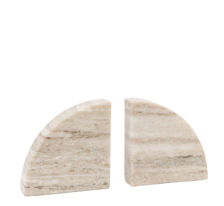 Tamera Marble Bookend Set of 2 – Sandstone